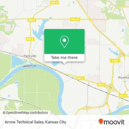 Arrow Technical Sales map