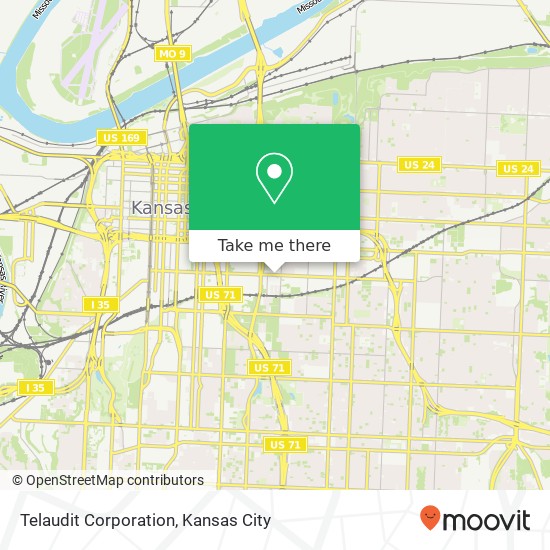 Telaudit Corporation map