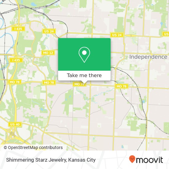 Mapa de Shimmering Starz Jewelry