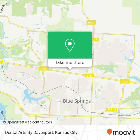 Dental Arts By Davenport map