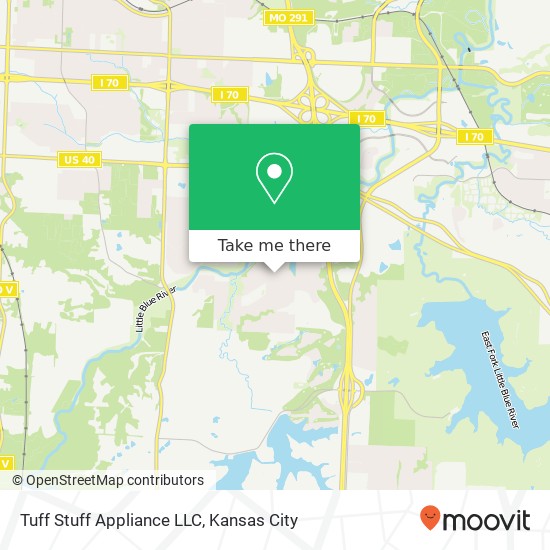 Mapa de Tuff Stuff Appliance LLC