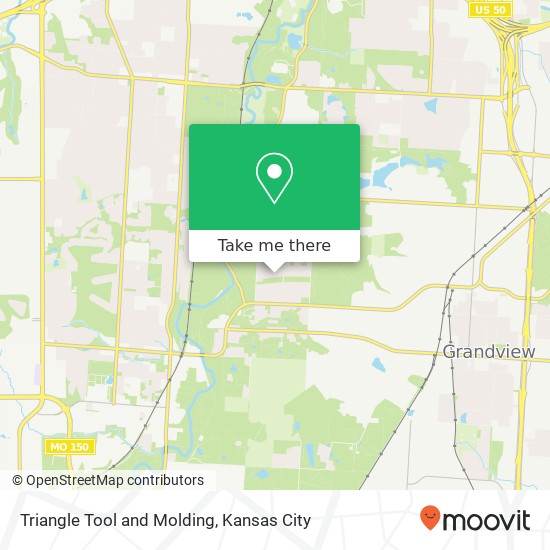 Triangle Tool and Molding map