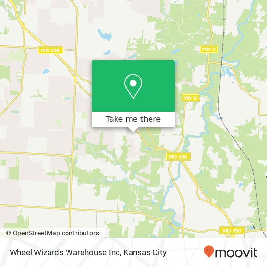 Mapa de Wheel Wizards Warehouse Inc