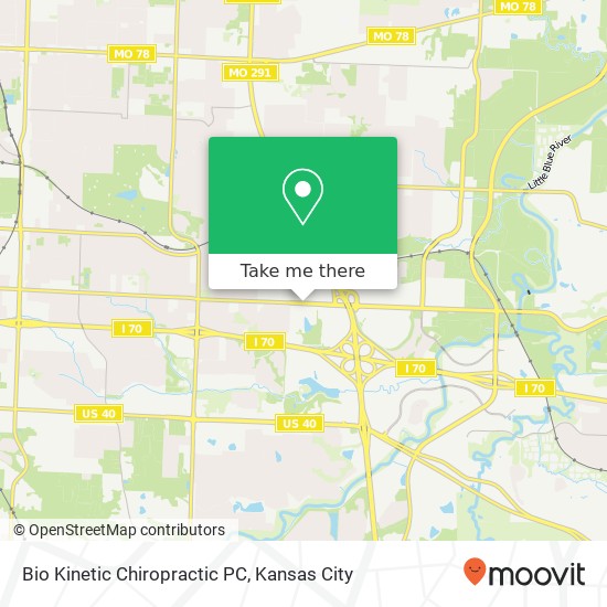 Bio Kinetic Chiropractic PC map