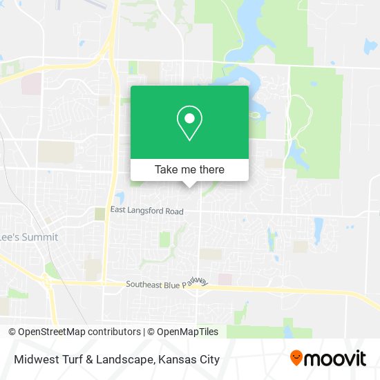 Midwest Turf & Landscape map