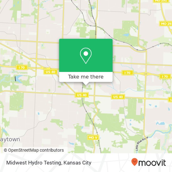 Midwest Hydro Testing map