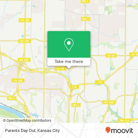 Parents Day Out map