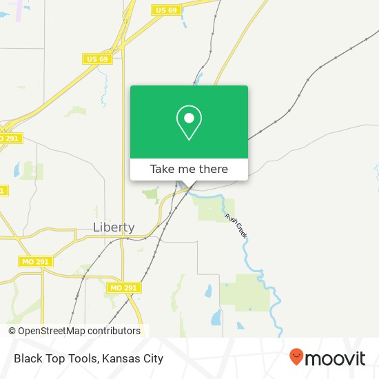 Mapa de Black Top Tools