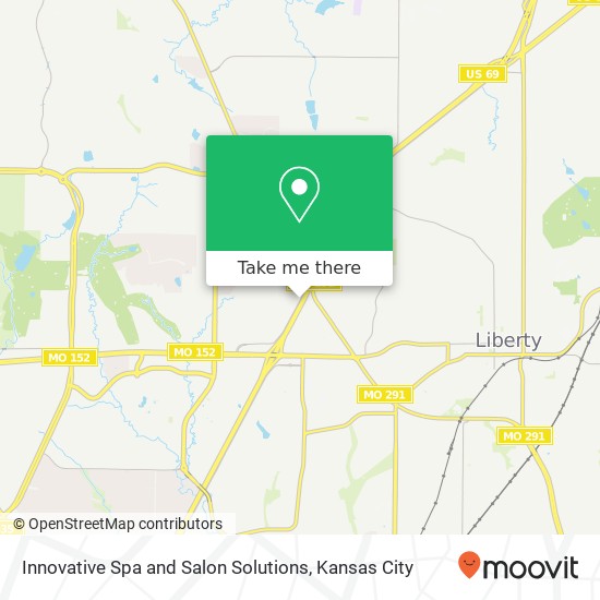 Innovative Spa and Salon Solutions map