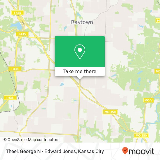 Theel, George N - Edward Jones map