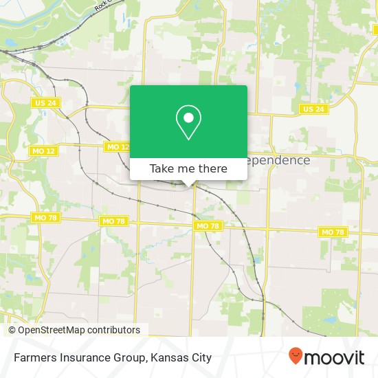 Mapa de Farmers Insurance Group