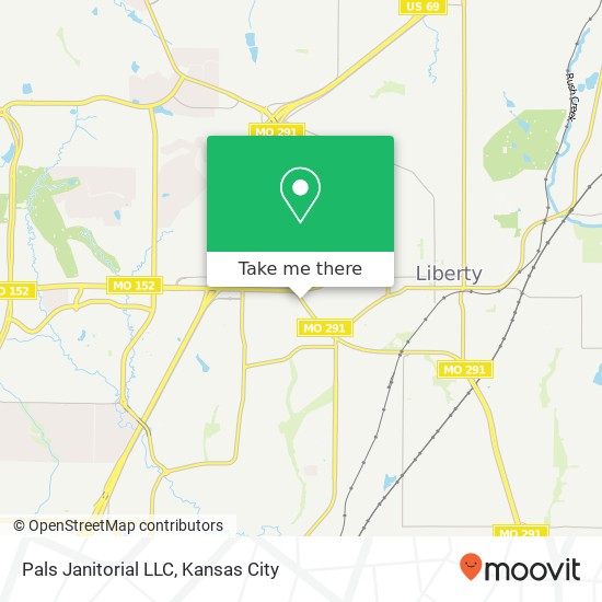 Pals Janitorial LLC map