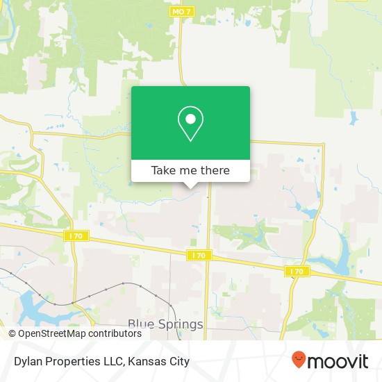 Dylan Properties LLC map