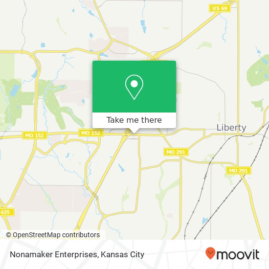 Nonamaker Enterprises map
