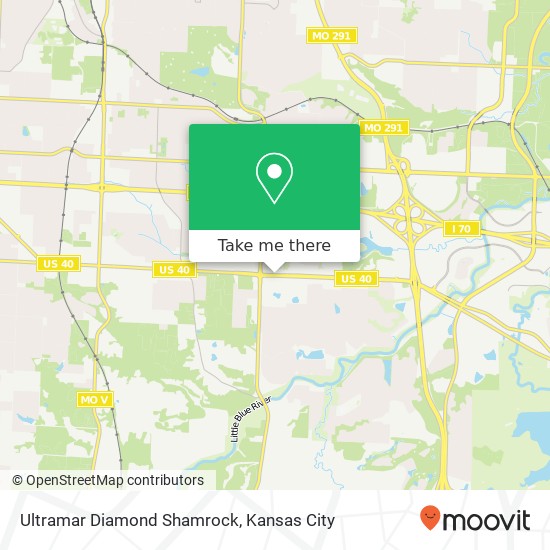 Ultramar Diamond Shamrock map