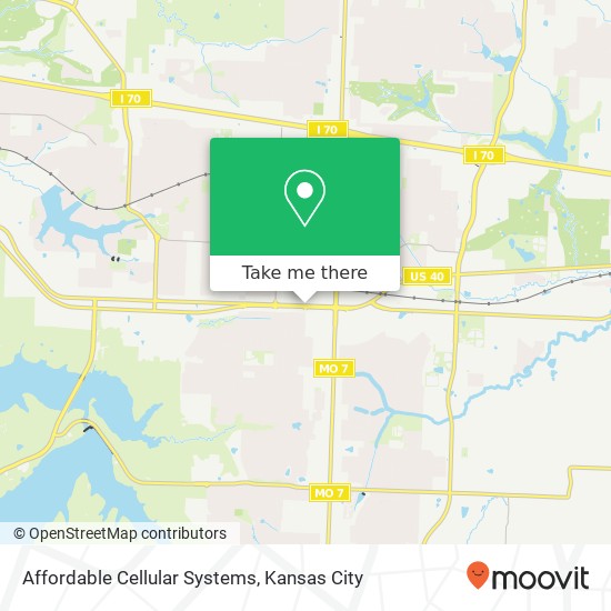 Affordable Cellular Systems map
