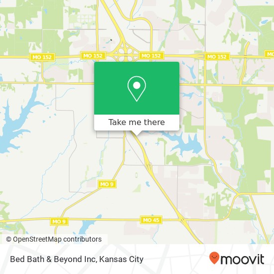 Bed Bath & Beyond Inc map