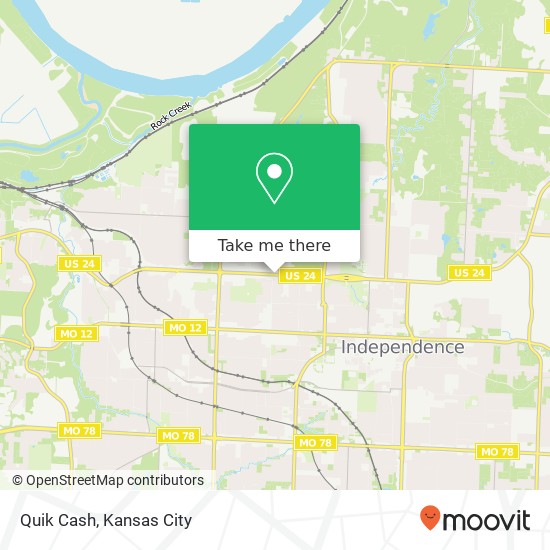 Quik Cash map