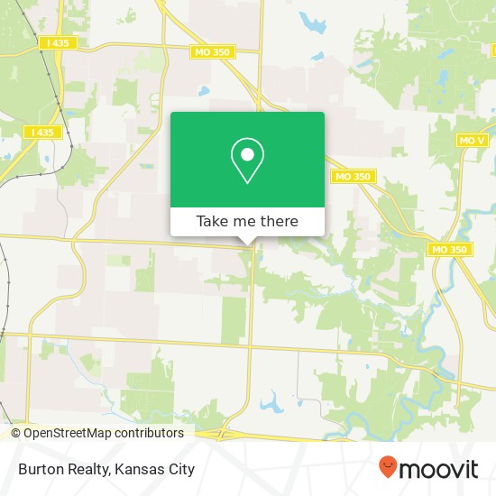 Mapa de Burton Realty