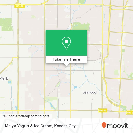 Mely's Yogurt & Ice Cream map