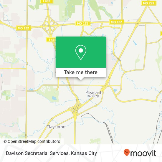 Davison Secretarial Services map