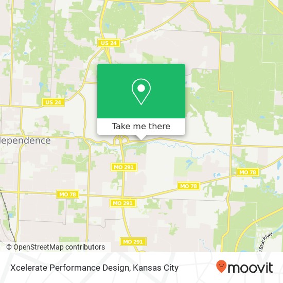 Mapa de Xcelerate Performance Design