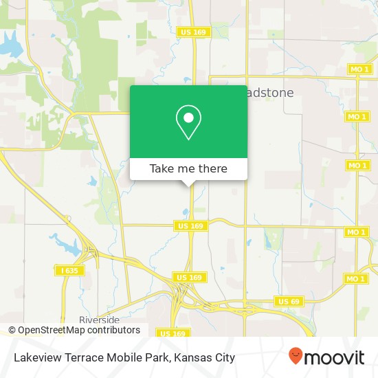 Lakeview Terrace Mobile Park map