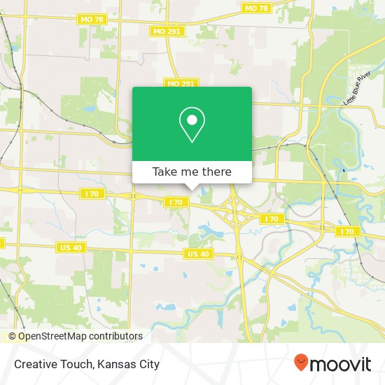 Mapa de Creative Touch