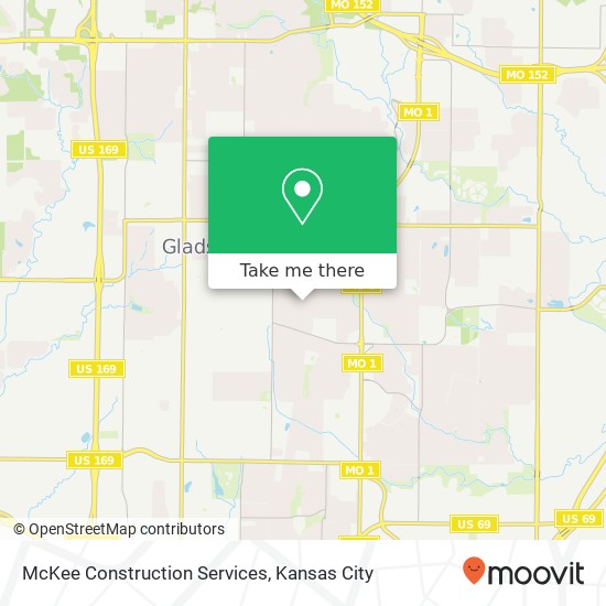 McKee Construction Services map