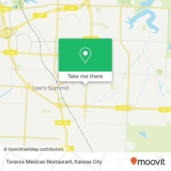 Toreros Mexican Restaurant map