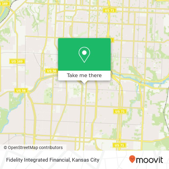 Mapa de Fidelity Integrated Financial