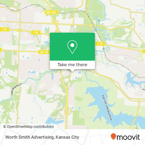 Mapa de Worth Smith Advertising