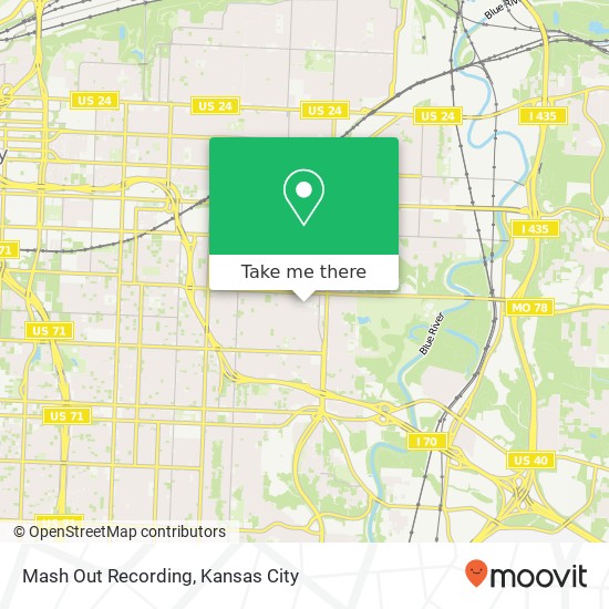 Mash Out Recording map