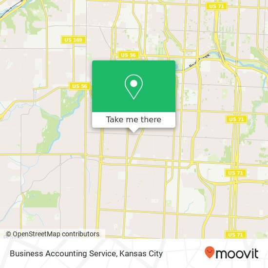 Business Accounting Service map