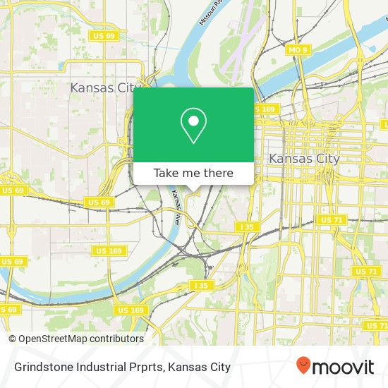 Grindstone Industrial Prprts map