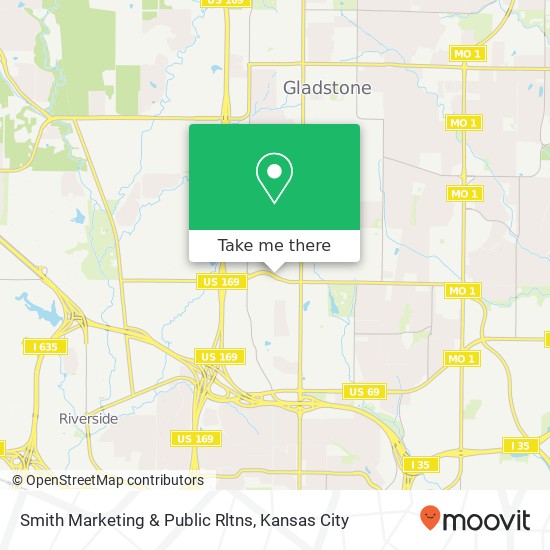 Mapa de Smith Marketing & Public Rltns