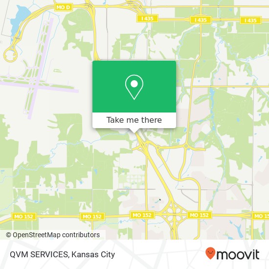 Mapa de QVM SERVICES