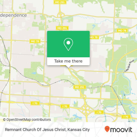 Remnant Church Of Jesus Christ map