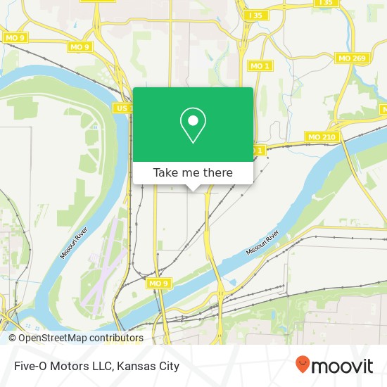 Five-O Motors LLC map