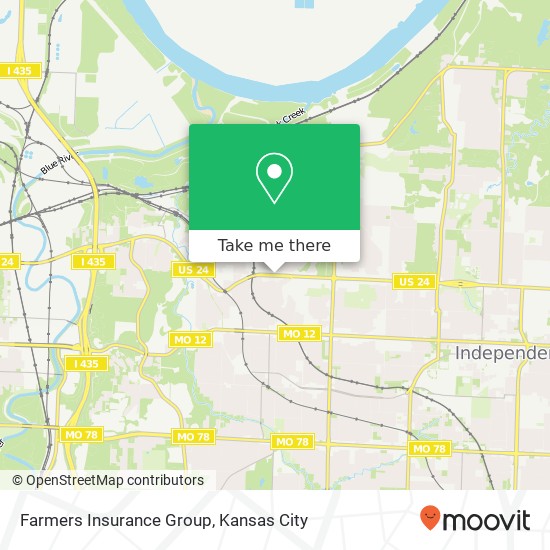 Farmers Insurance Group map