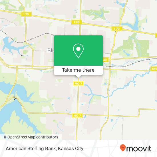 Mapa de American Sterling Bank