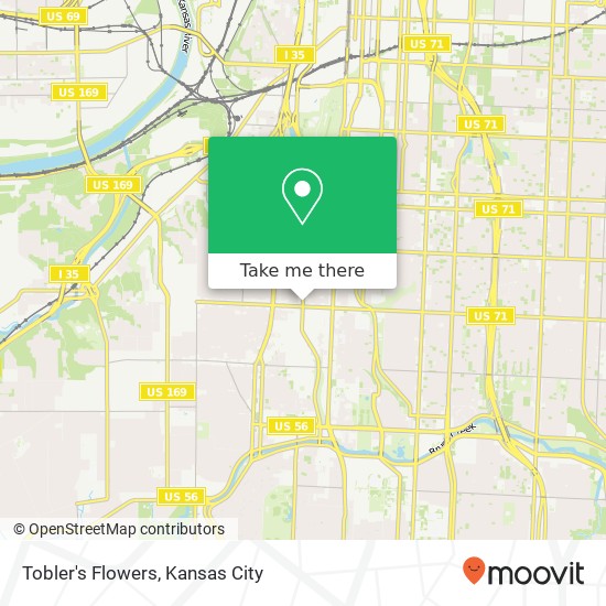 Tobler's Flowers map