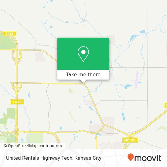 United Rentals Highway Tech map