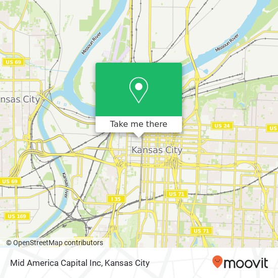 Mid America Capital Inc map