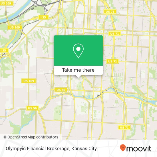 Mapa de Olympyic Financial Brokerage