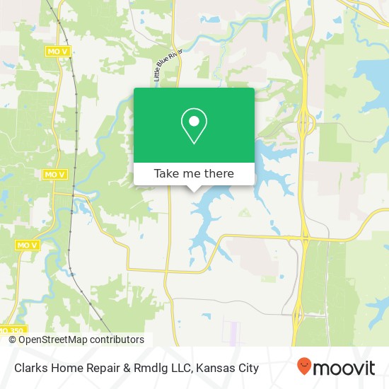 Mapa de Clarks Home Repair & Rmdlg LLC