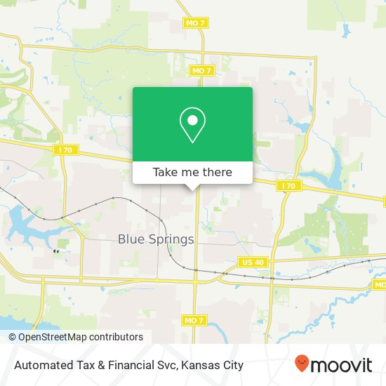 Automated Tax & Financial Svc map