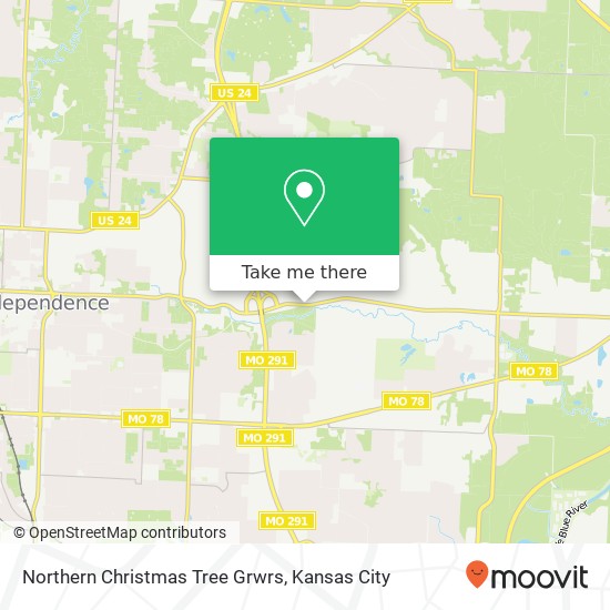 Northern Christmas Tree Grwrs map