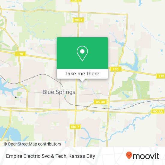 Empire Electric Svc & Tech map