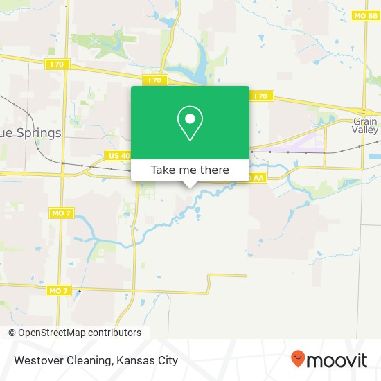 Mapa de Westover Cleaning